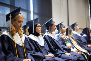 high school graduation ceremony
