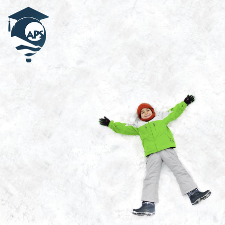 Child Playing in Snow, APS Balloon
