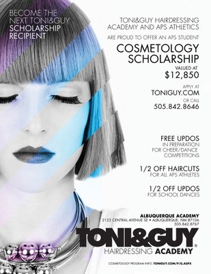 Toni&Guy Scholarship Flyer