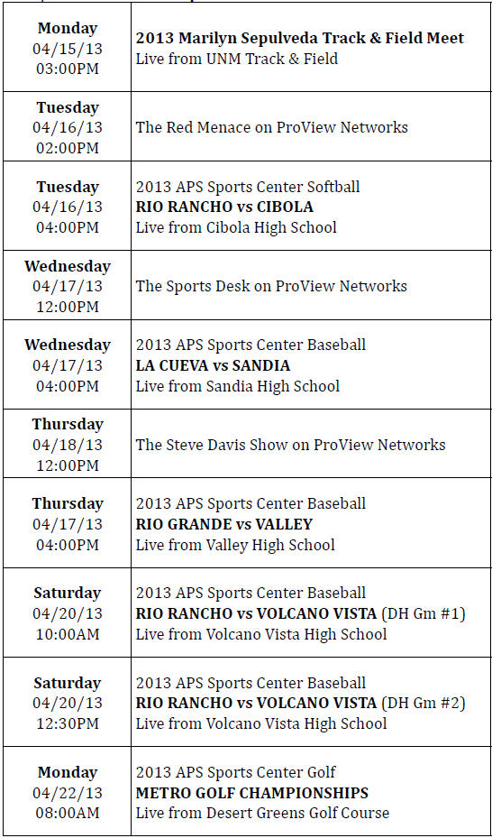 Pro View April 15