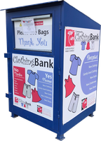APS Community Clothing Bank Donation Box