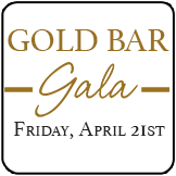 Gold Bar Gala Button