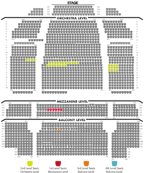 Lion King Seating 10 05