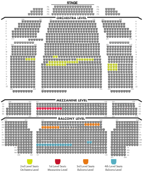 Lion King Seating 10 05