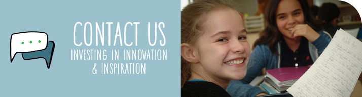 Contact Us Investing in Innovation and Inspiration