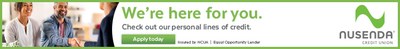 Nusenda Personal Line of Credit