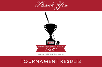Superintendent's Cup 2020 Thank You Banner 