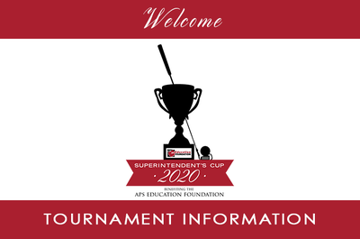 Superintendent's Cup 2020 Welcome Banner