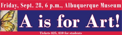 A is for Art! banner 8-23