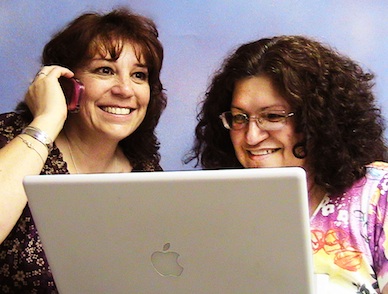 Tess and Vicki