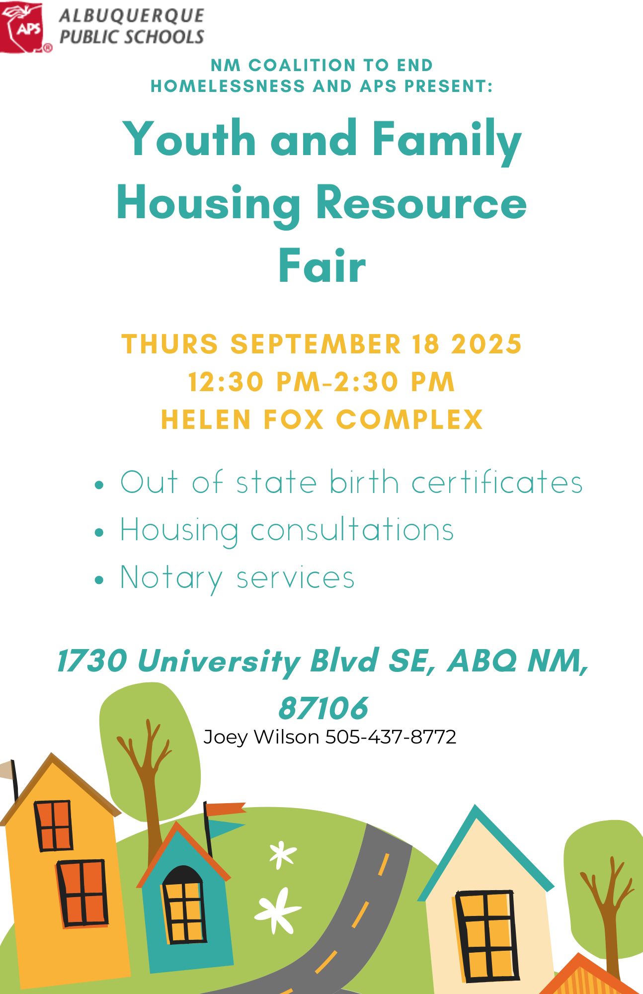 Youth and Family Housing Resource Fair