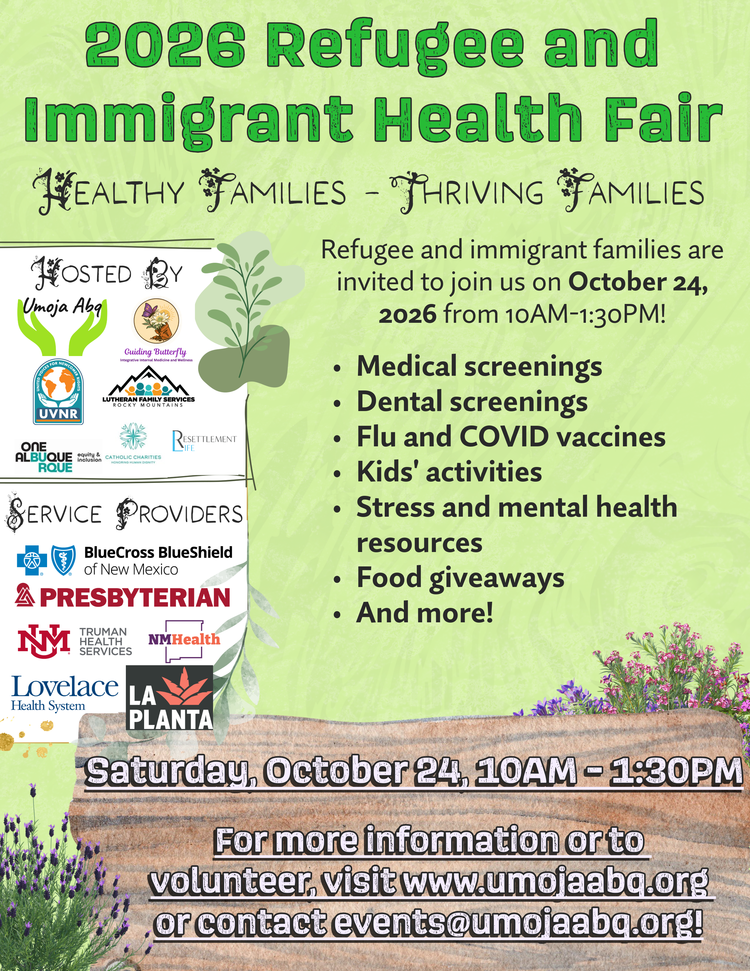 Refugee and Immigrant Health Fair