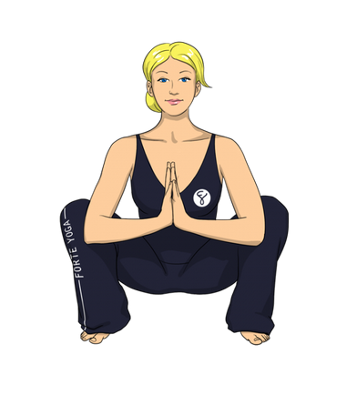 Yogi Squat Pose