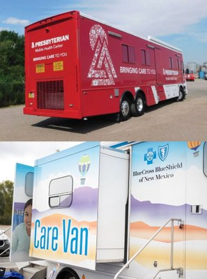 Mobile care vans pictures of bcbs and php mobile care vans