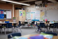 empty classroom