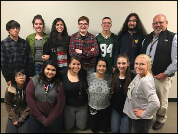 Mr. Lazar, top right, with the winning Del Norte Building Buddies team