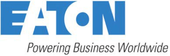 EATON logo captioned, "Powering Business Worldwide"