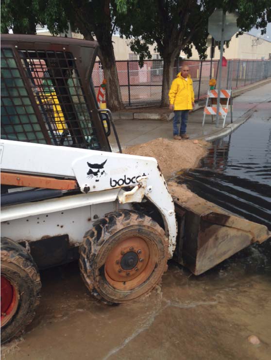 Flood erosion control