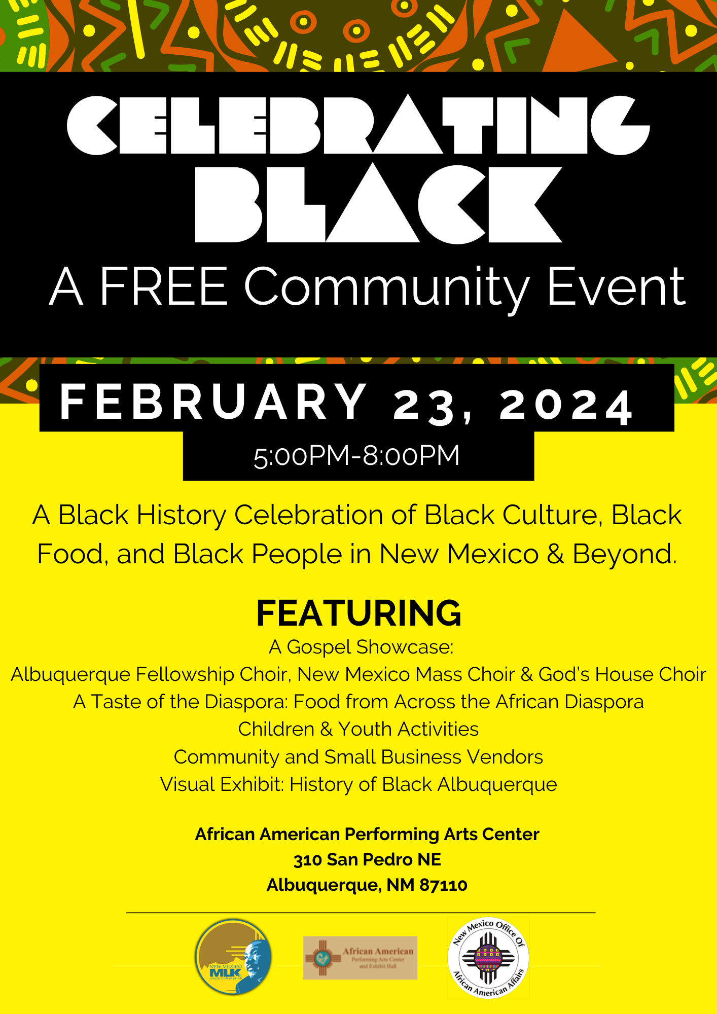 Celebrating Black A FREE Community Event