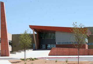 Volcano Vista High School building exterior.