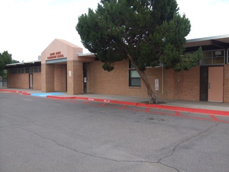 Adobe Acres font entrance