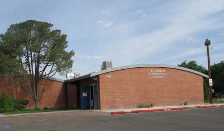 Alvarado font entrance