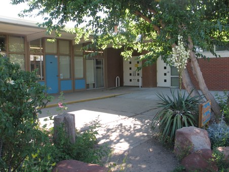 Armijo font entrance