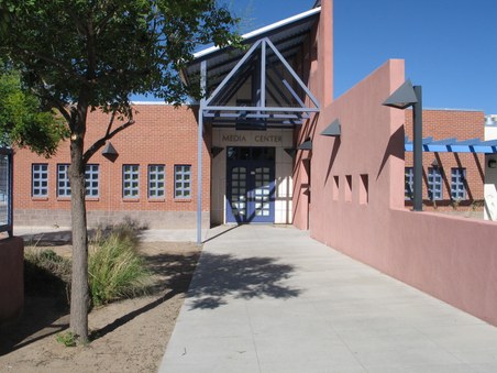 Atrisco font entrance