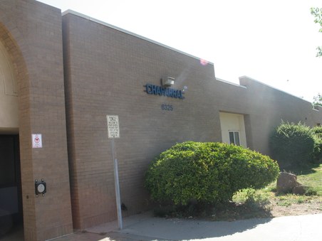 Chaparral font entrance