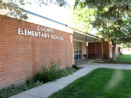 Cochiti font entrance