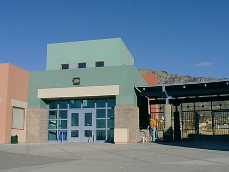 Double Eagle font entrance