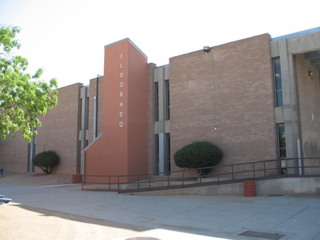 Eldorado High School font entrance