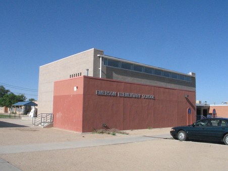 Emerson font entrance