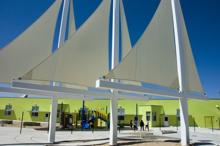 Helen Cordero font entrance