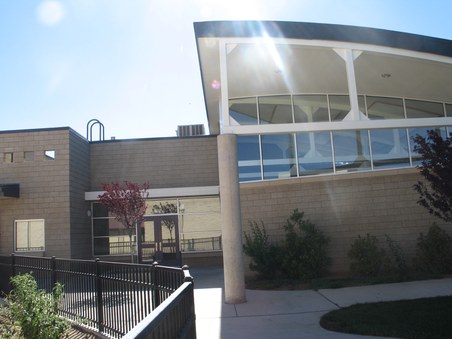 Hubert Humphrey font entrance