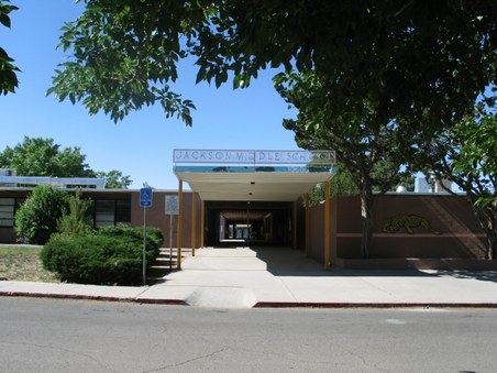 Jackson font entrance