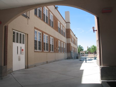Lew Wallace font entrance