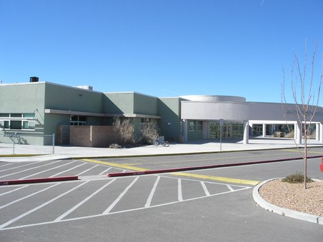Manzano Mesa font entrance