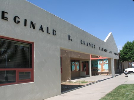 Reginald Chavez font entrance