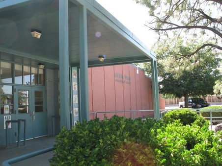 Sierra Vista font entrance
