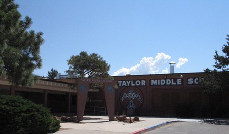 Taylor font entrance