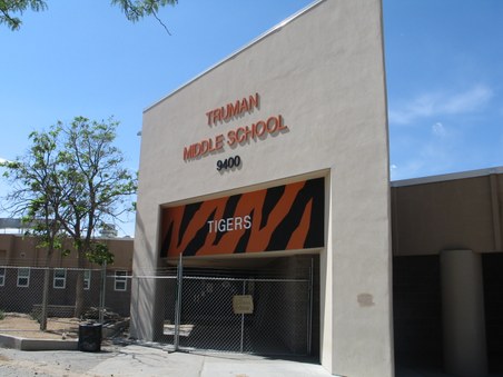Truman font entrance