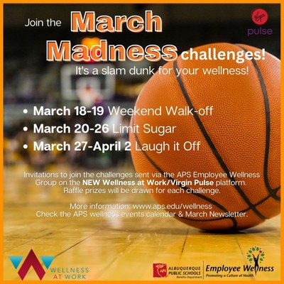 March madness wellness challenges 