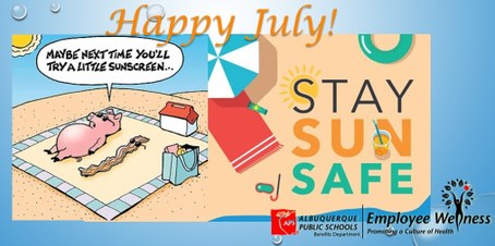 fun graphic on sun safety