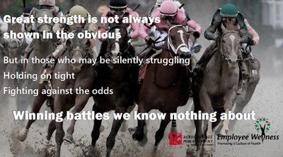 Horses racing. 