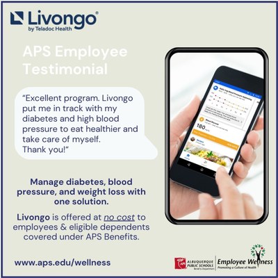 Livongo helped this employee with high blood pressure and health eating