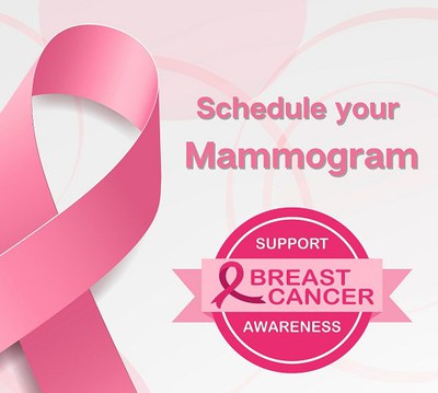 Schedule Your Mammogram 2026 (498x447)(JPEG) Breast cancer awareness. Schedule your mammogram