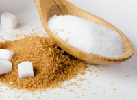 brown and white sugar