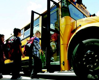 Bus 2 Image of children getting on a bus