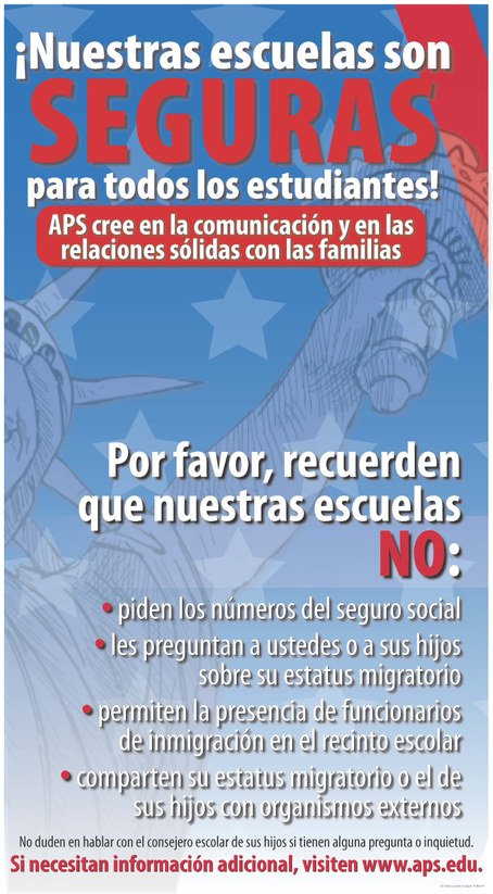 Safe Poster Spanish 